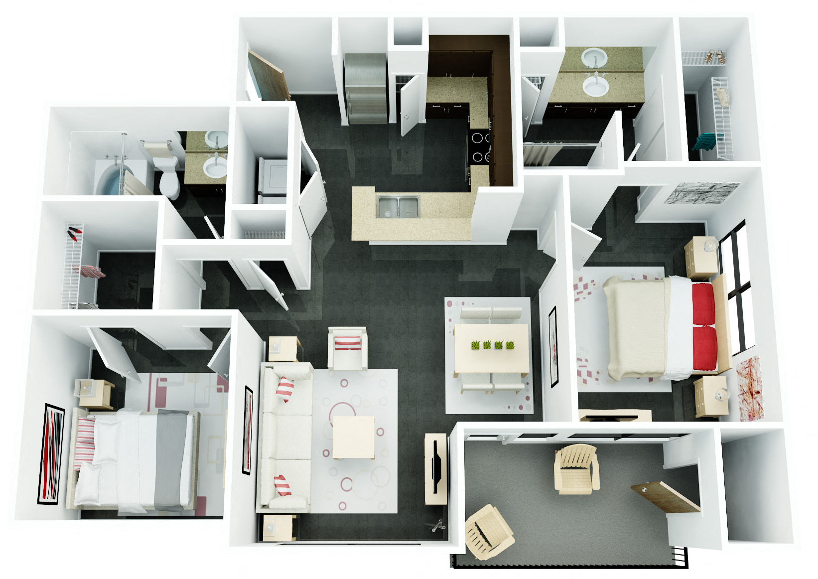 B4 floor plan