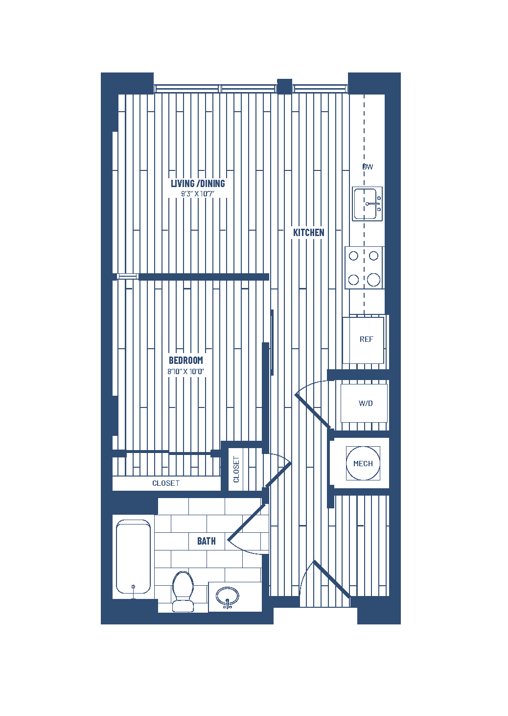 floor plan image of apartment 0723