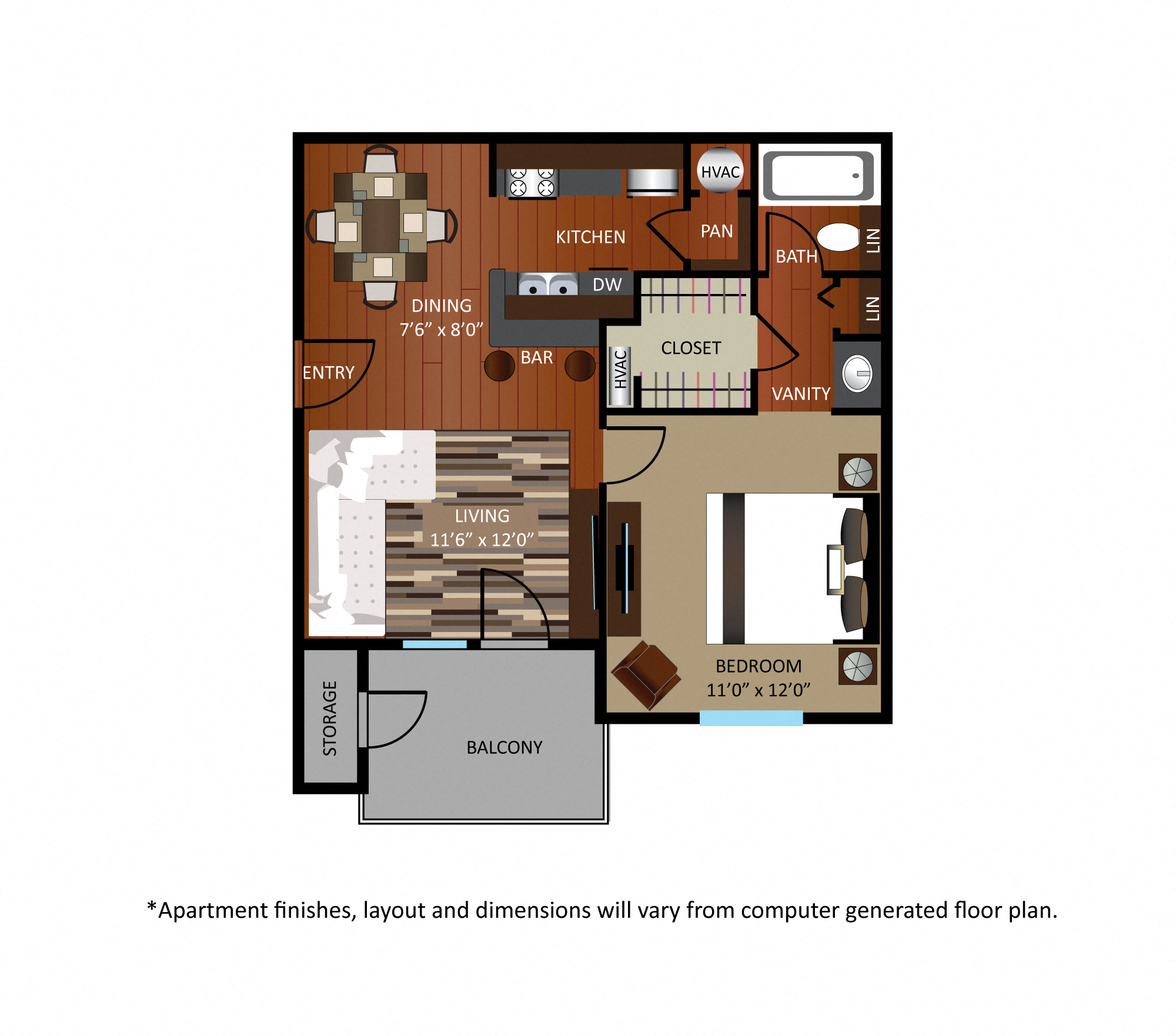 A1 floor plan