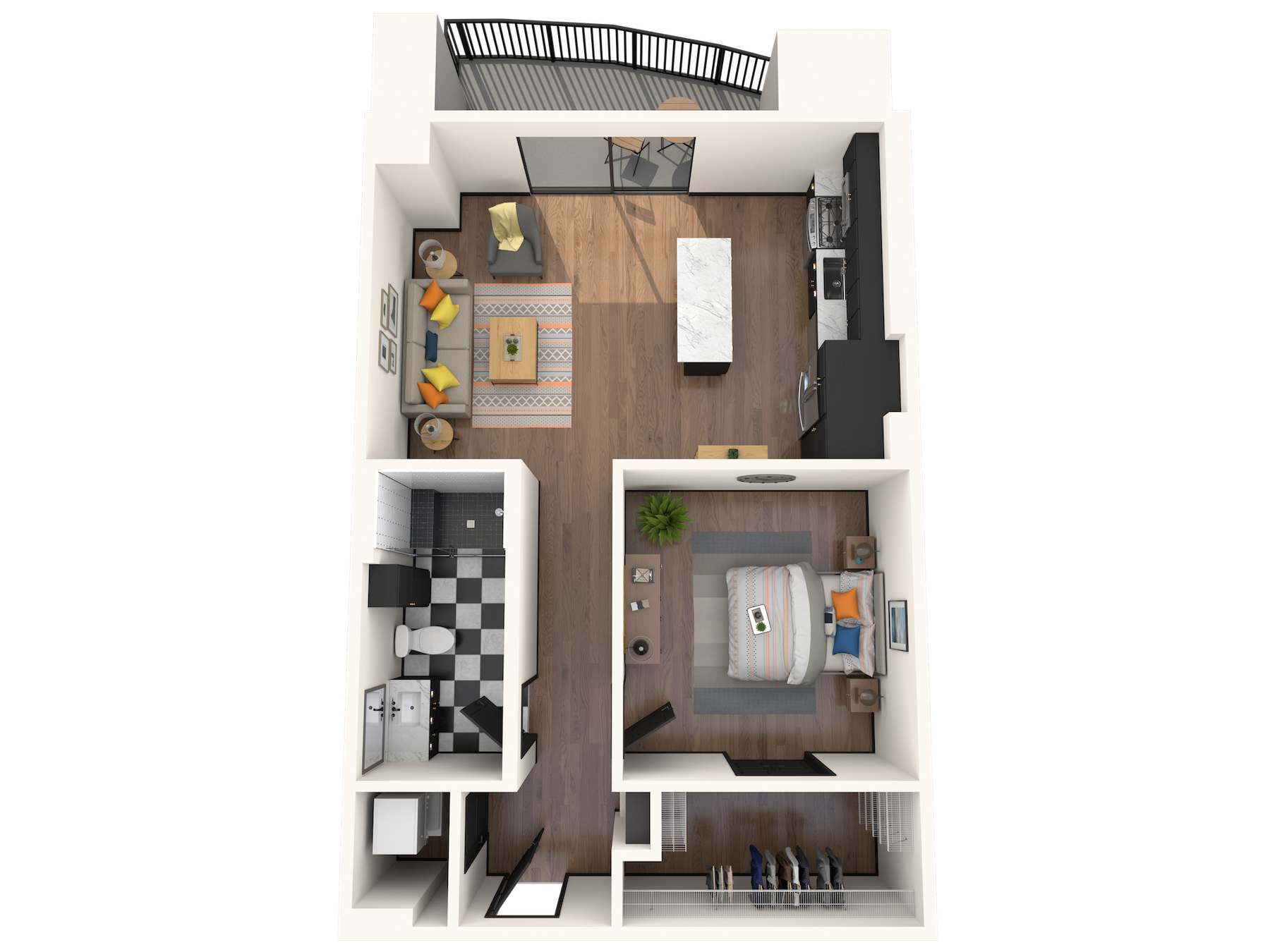 A1 floor plan