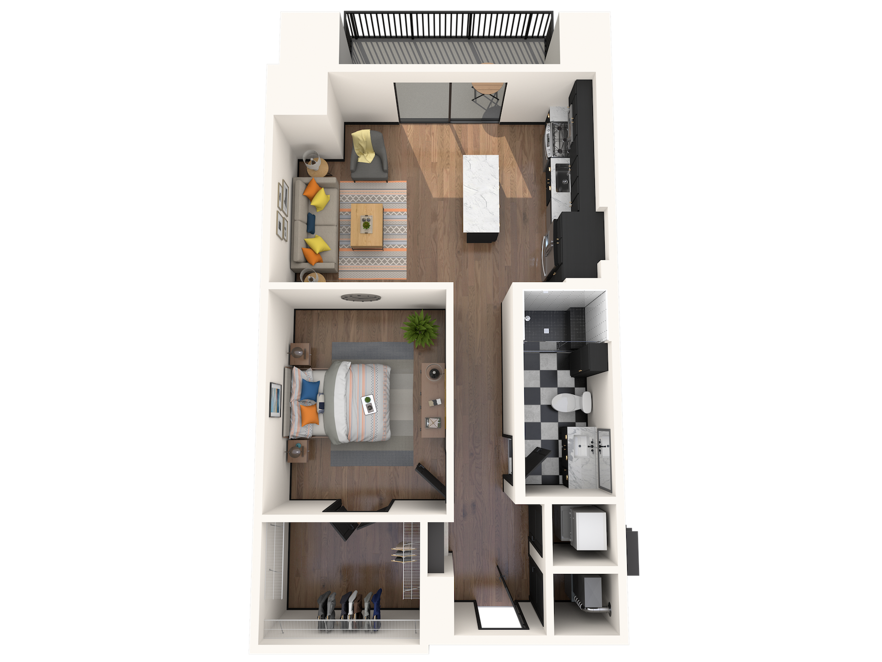 A2 floor plan