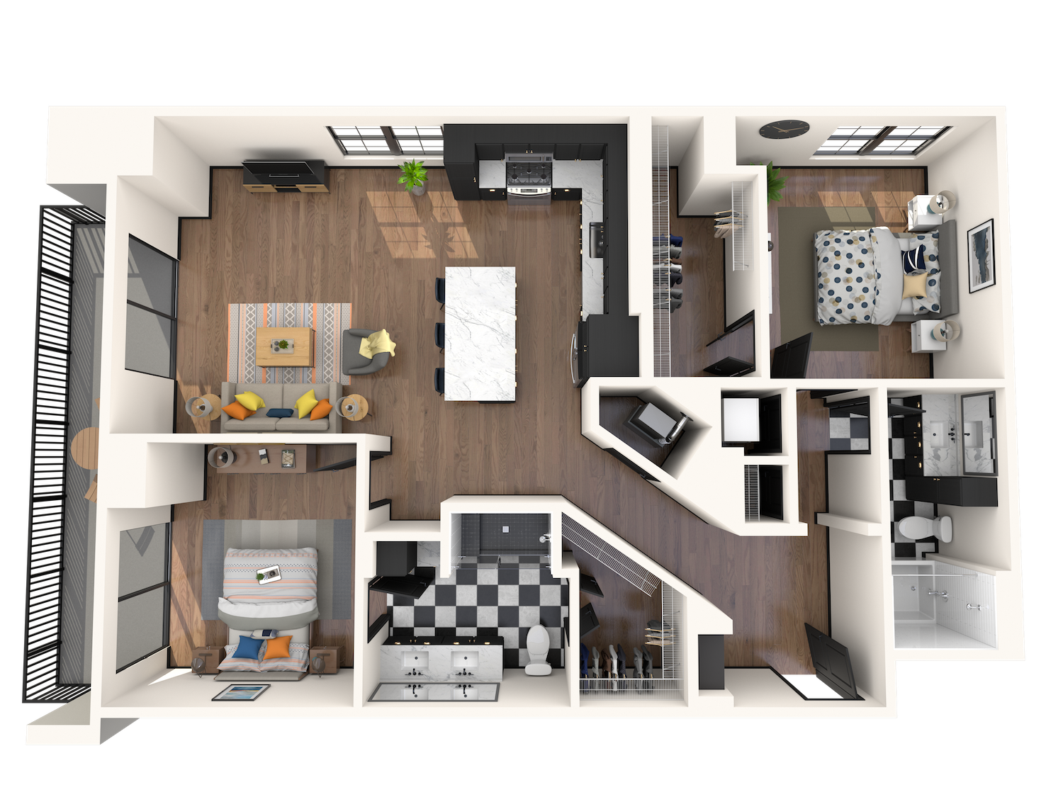 B4 floor plan
