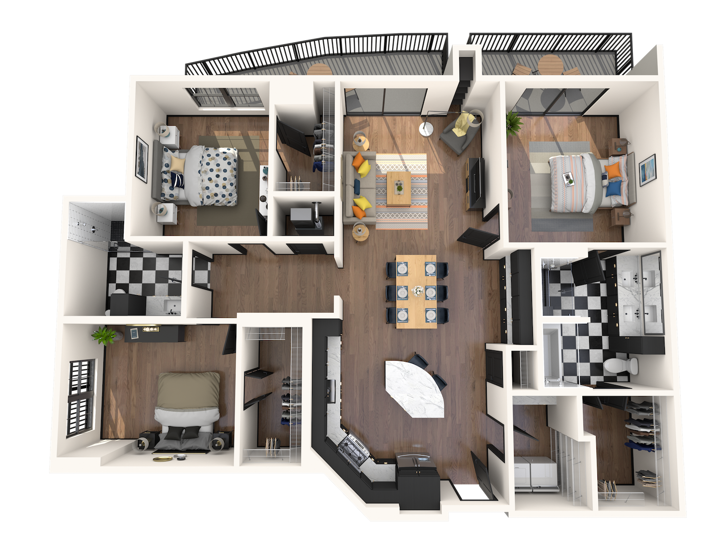 C1 floor plan