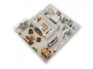 2 Bedroom 1 Bathroom