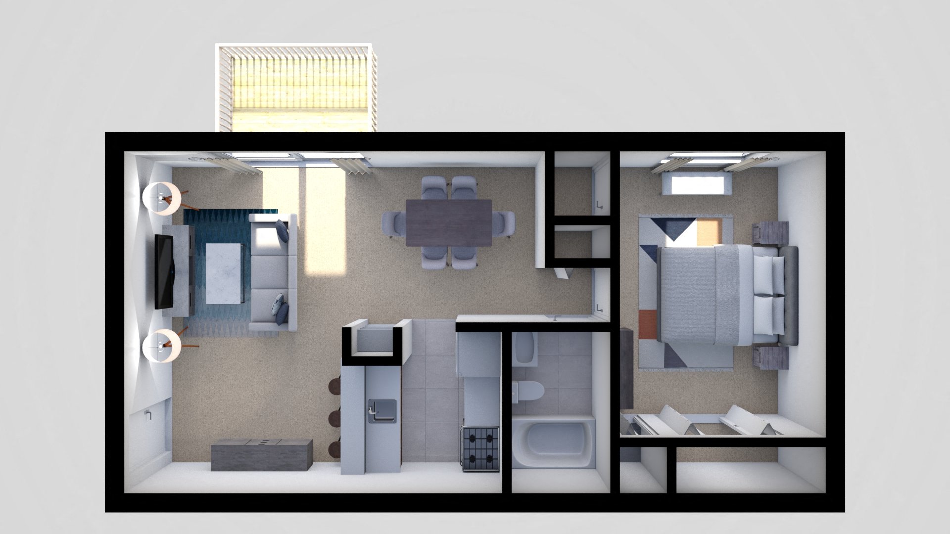 Suite A Floorplan