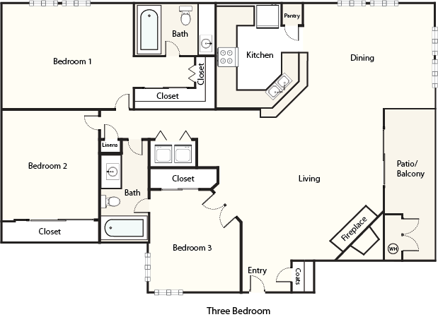 Suite A Floorplan