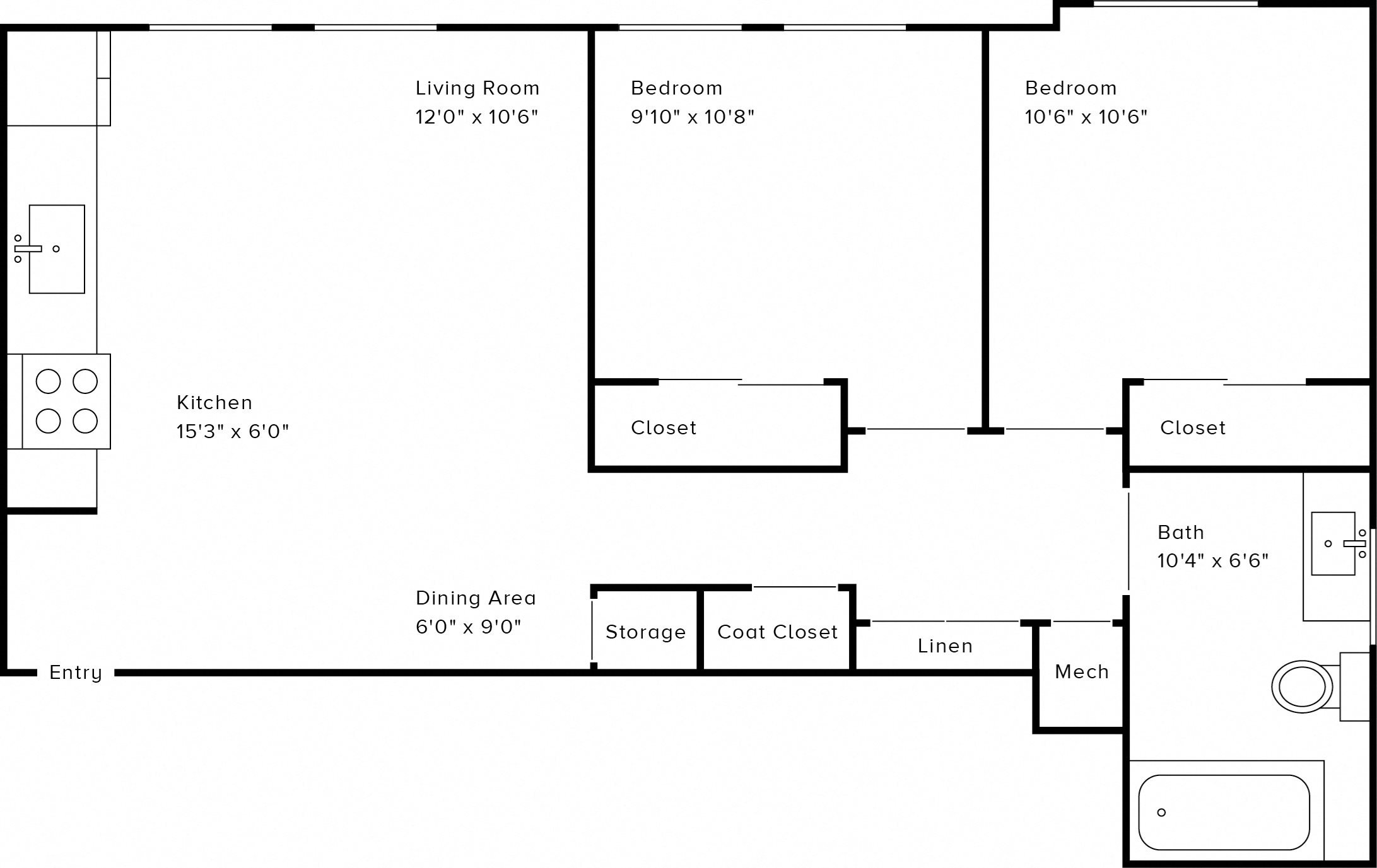Floor Plans of Forest City Apartments in Cleveland, OH