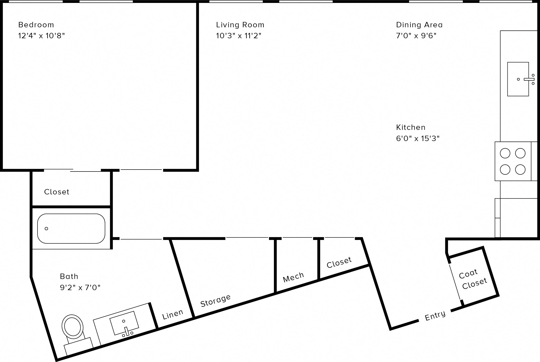 Floor Plans of Forest City Apartments in Cleveland, OH