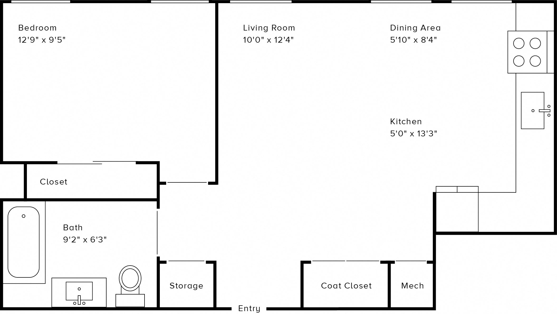 Floor Plans of Forest City Apartments in Cleveland, OH