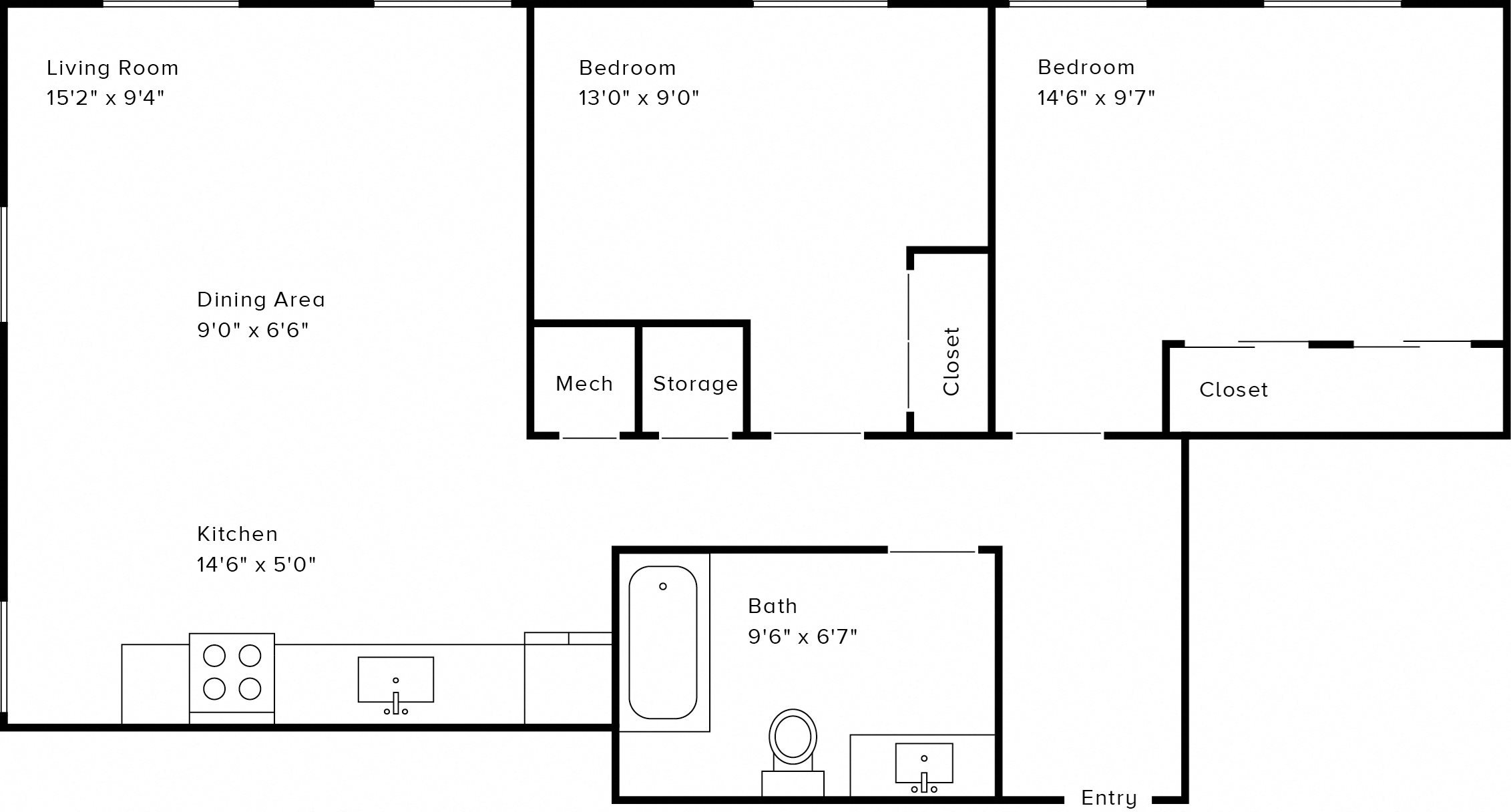 Floor Plans of Forest City Apartments in Cleveland, OH
