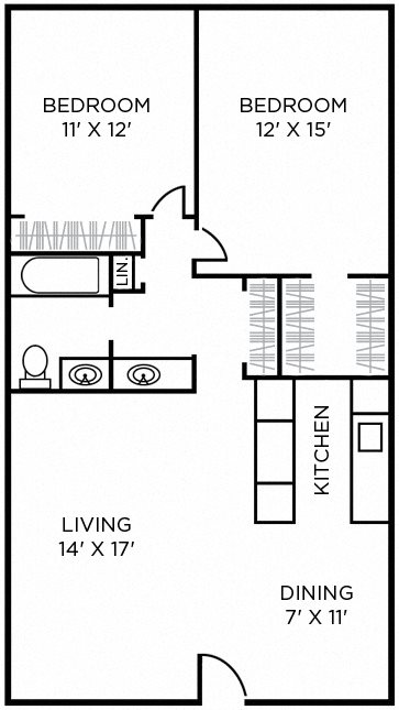 at Monaco Lakes Apt, Denver, Colorado