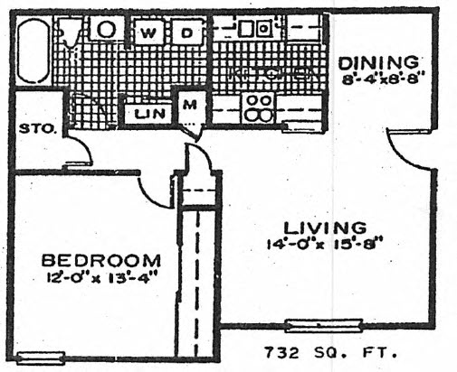 Suite A Floorplan