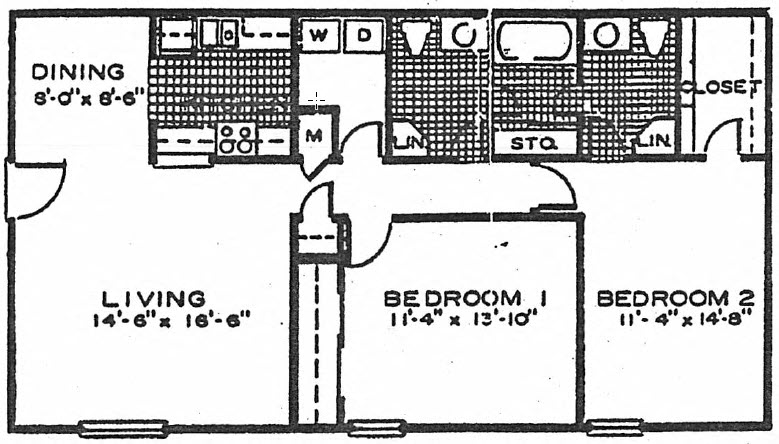 Suite A Floorplan