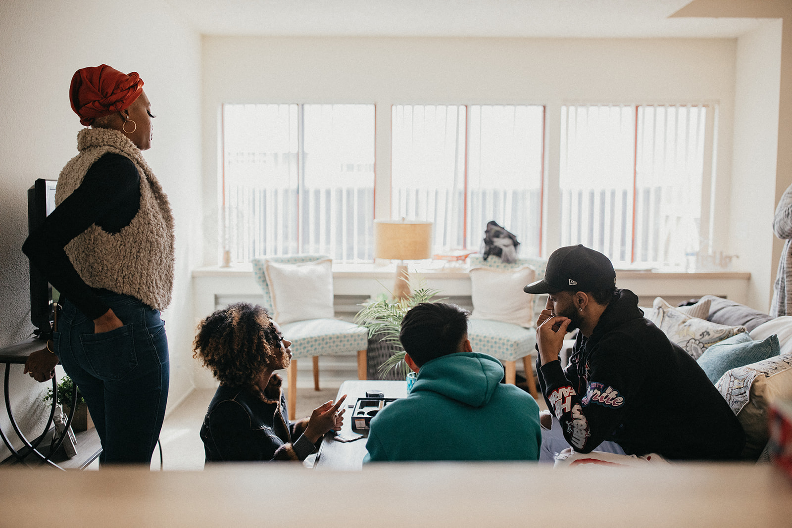 Residents Studying