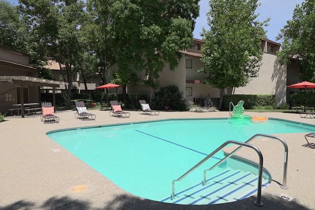 The pool at Chautauqua.