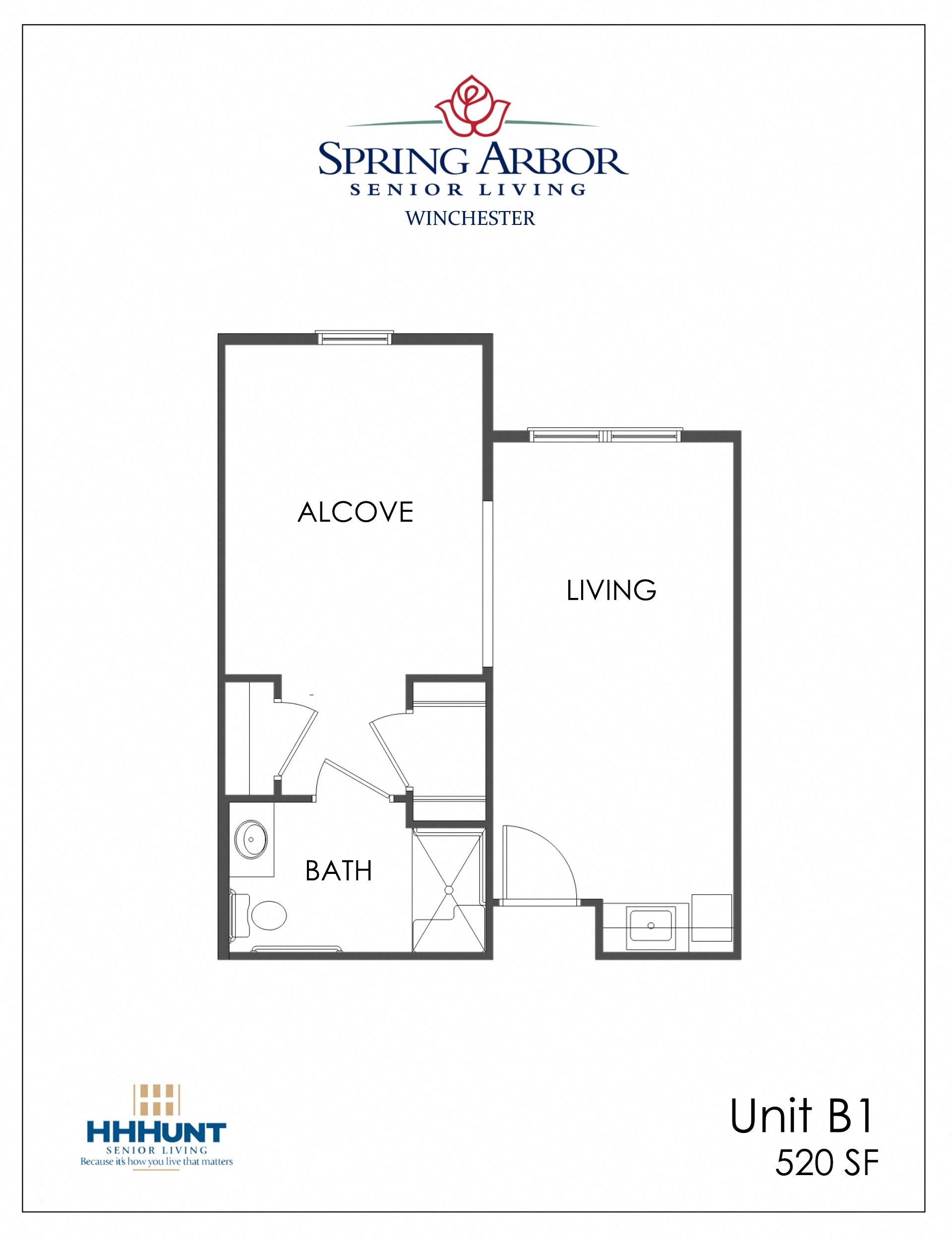 Studio, 1 & 2 Bedroom Apartments Spring Arbor Living