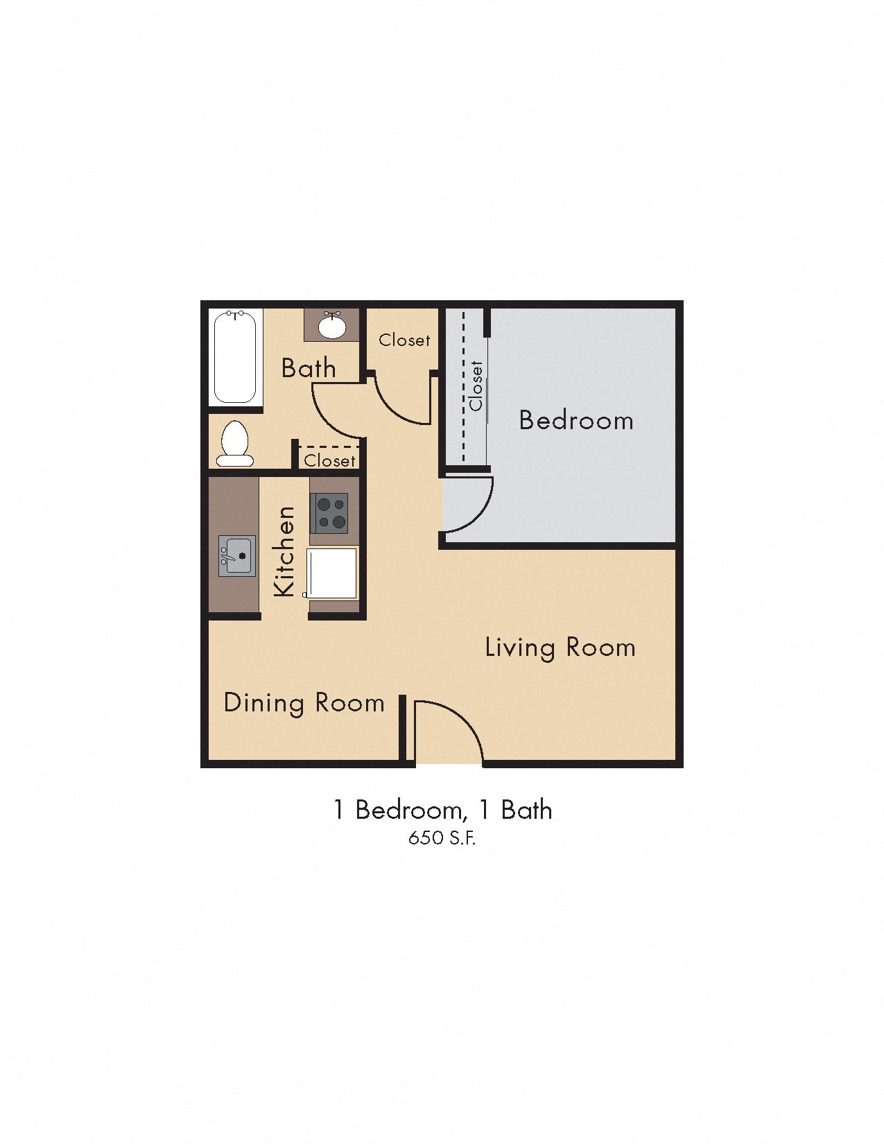 Floor Plans Of Southwest Village Apartments In Reno