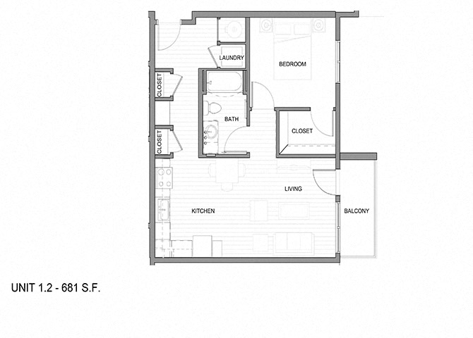 Suite A Floorplan