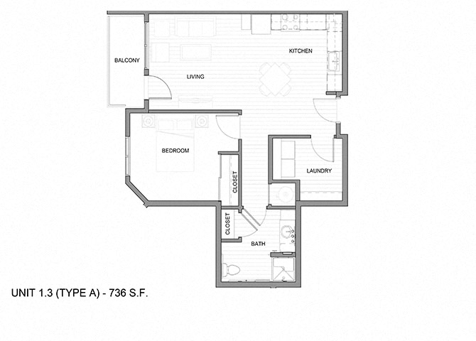 Suite A Floorplan