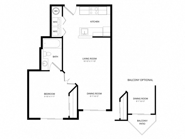 A2 floor plan