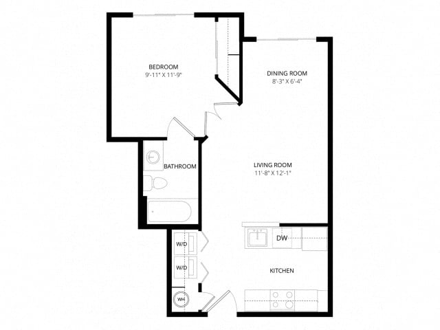 Floor-plan diagram at Bolero.
