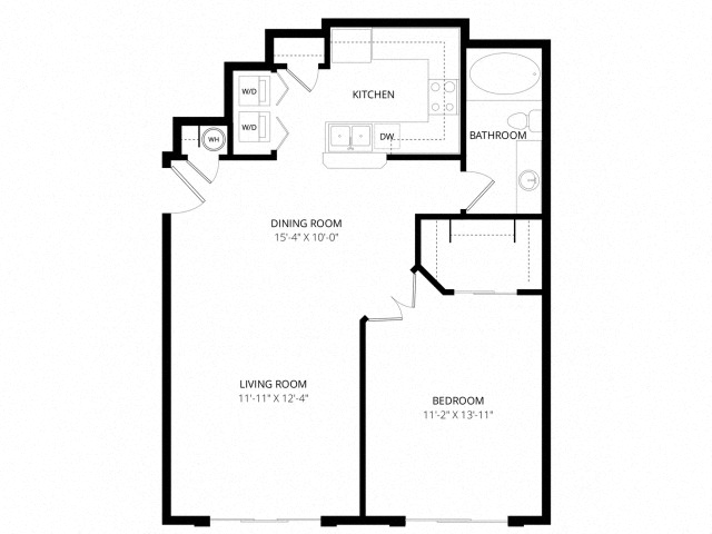 Floor-plan diagram at Bolero.