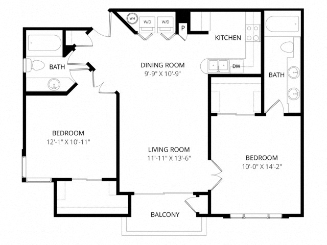 Floor-plan diagram at Bolero.