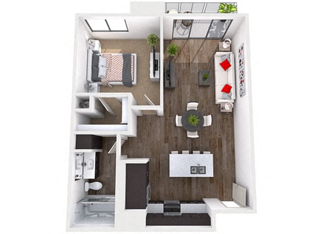 Aruba floor plan