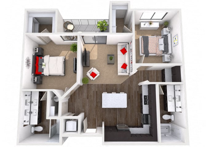 Santorini floor plan