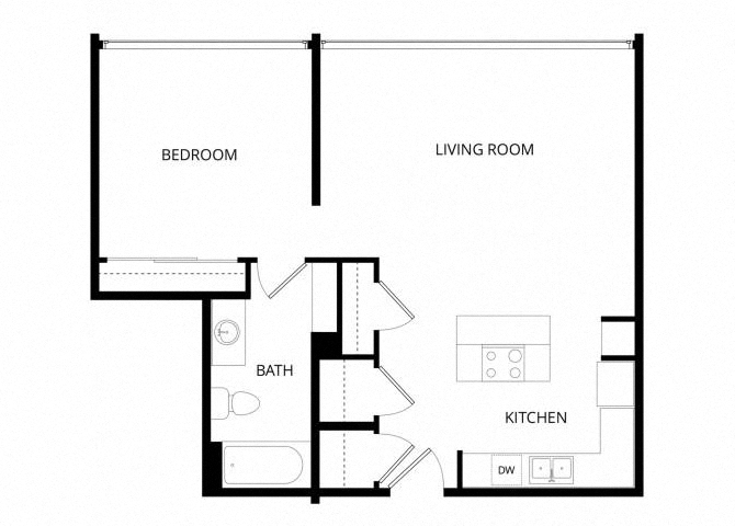 A2 floor plan