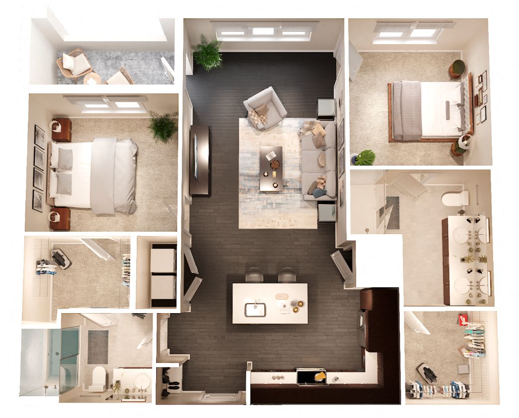 B1 McClane floor plan