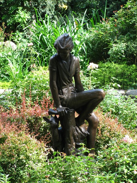 Peter Pan Statue at Carl Schurz Park