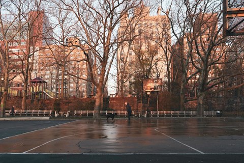 Carl Schurz Park, basketball court