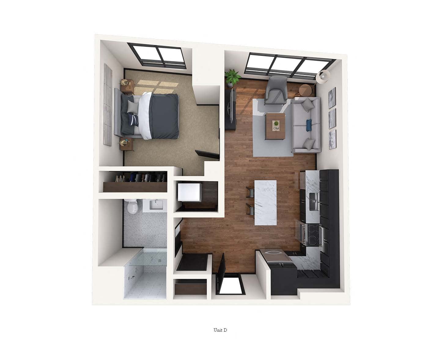 A1 floor plan