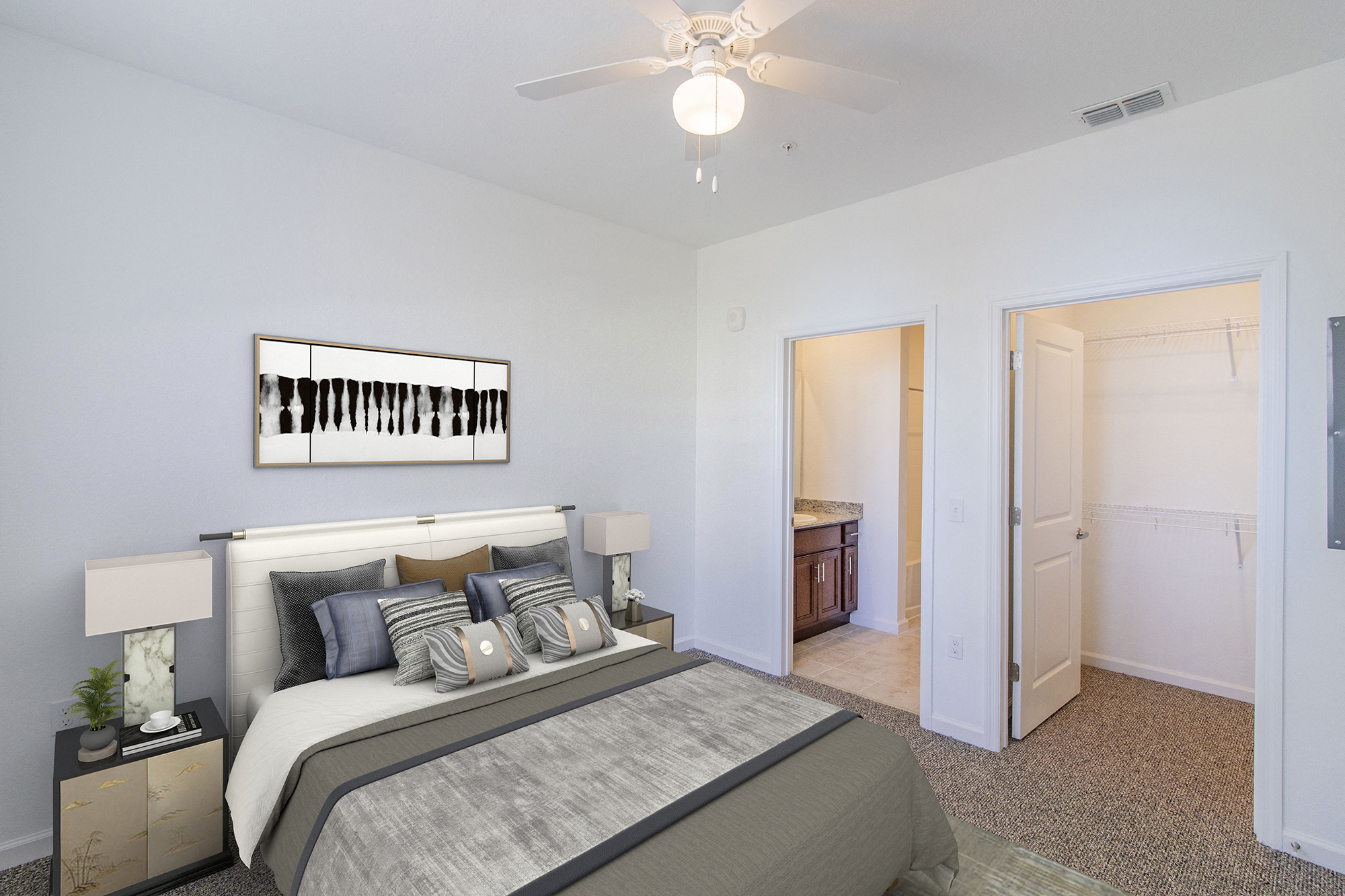 Central Landings bedroom