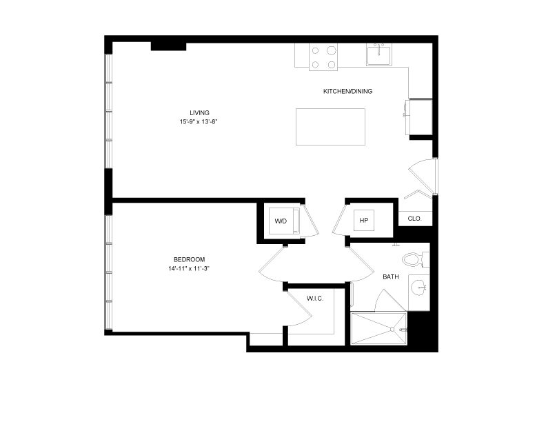 Floorplan image of unit 0202