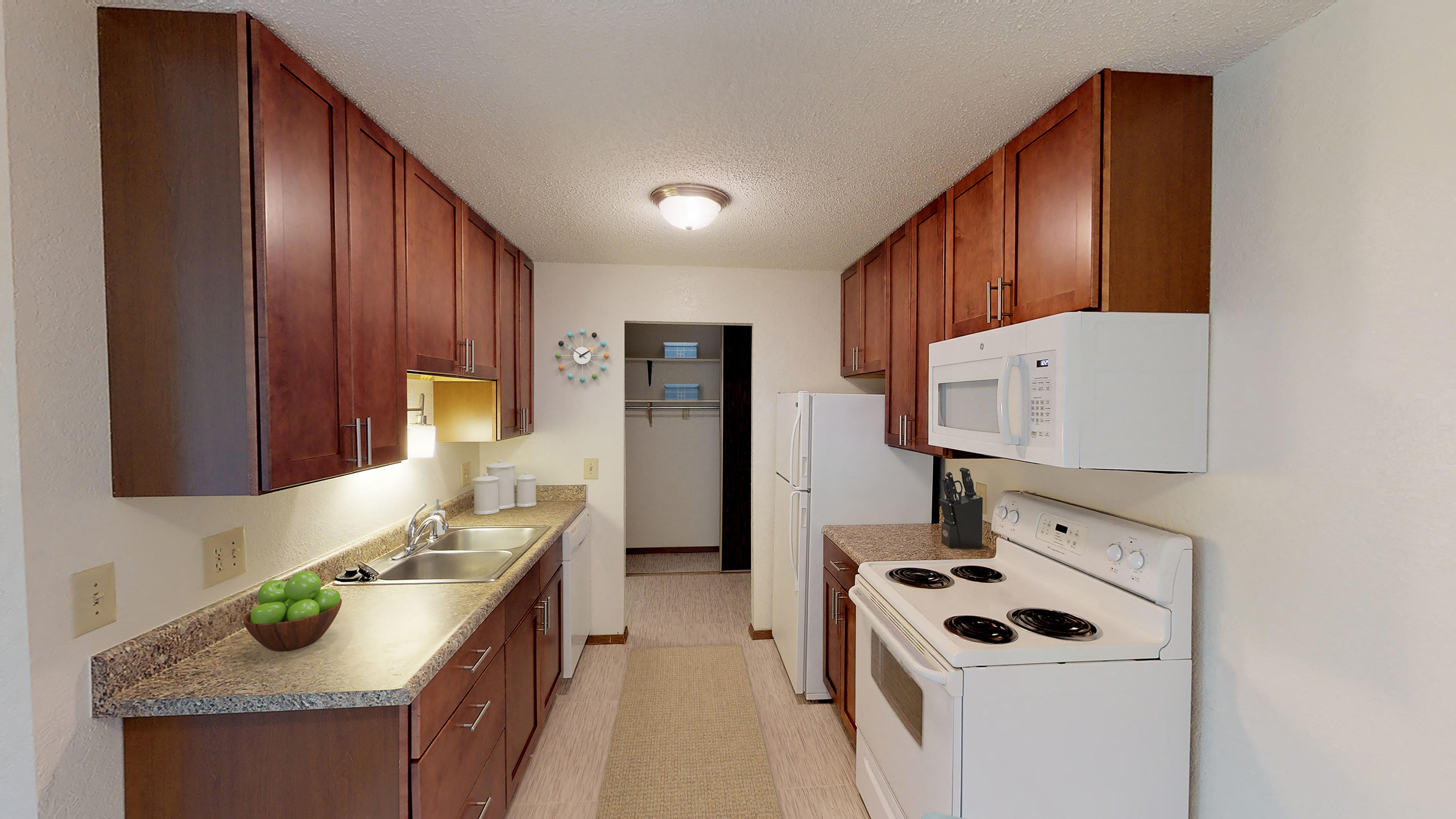 Country Bluff Apartments Kitchen