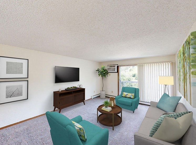 Candlewood Apartments - Living Room