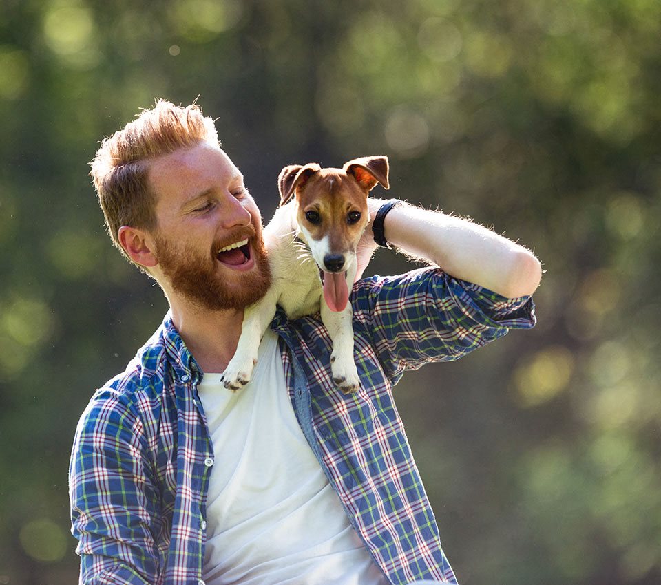 Guy-with-Dog_AzulWeb_Gardens_On_Timberlake.jpg