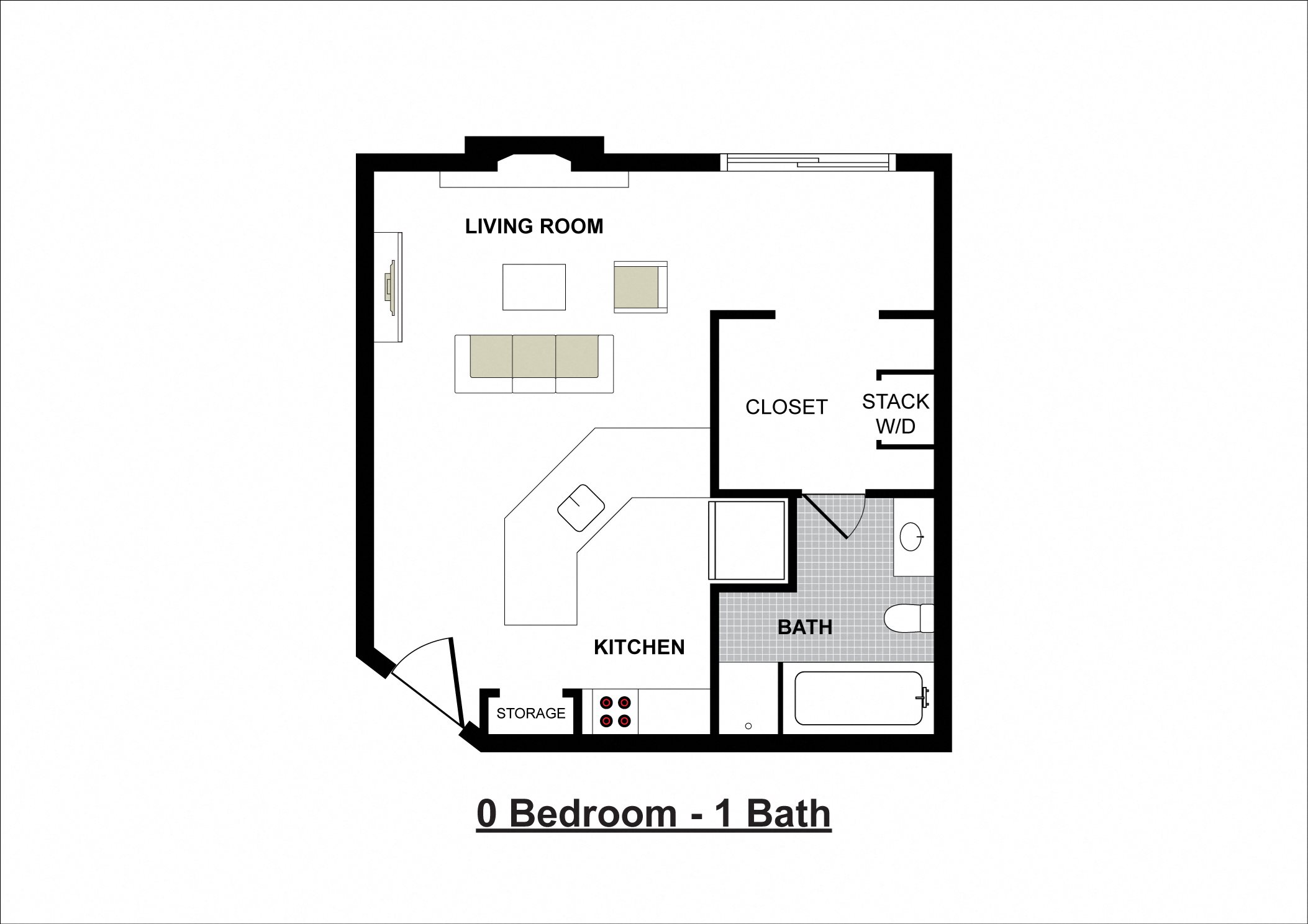 Studio Apartment
