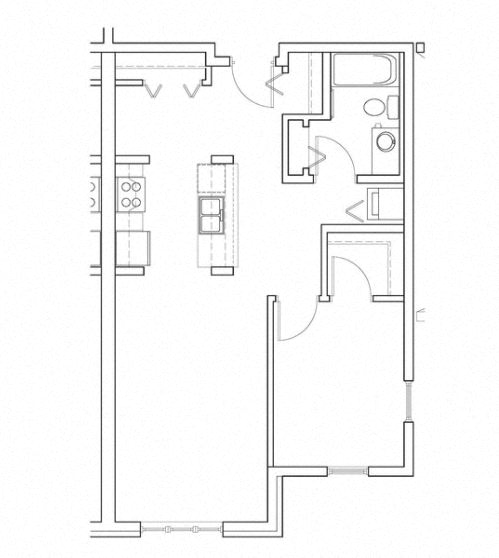 Floor plan layout diagram for Relax