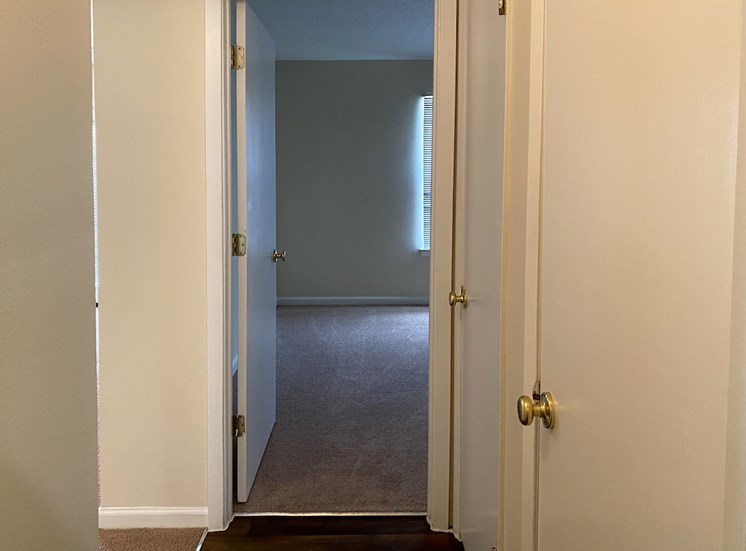 hallway to bedroom