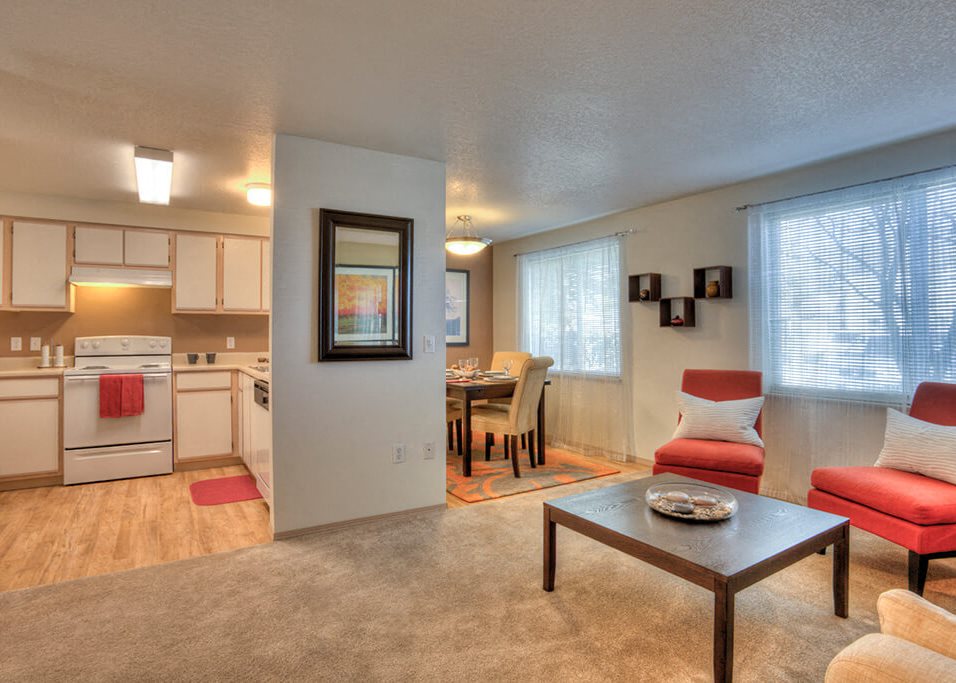 The Crossings living area