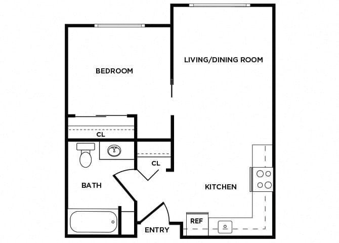 Suite A Floorplan