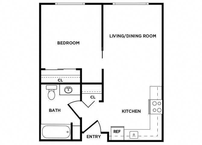 Suite A Floorplan