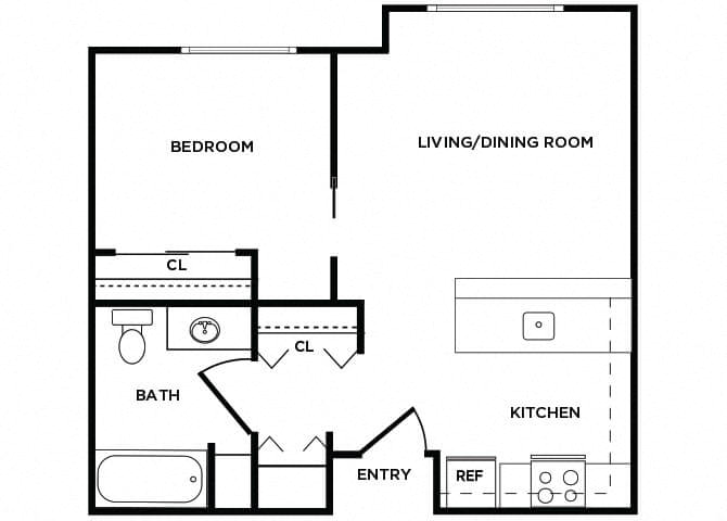 Suite A Floorplan