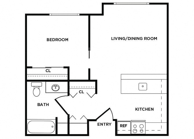 Suite A Floorplan