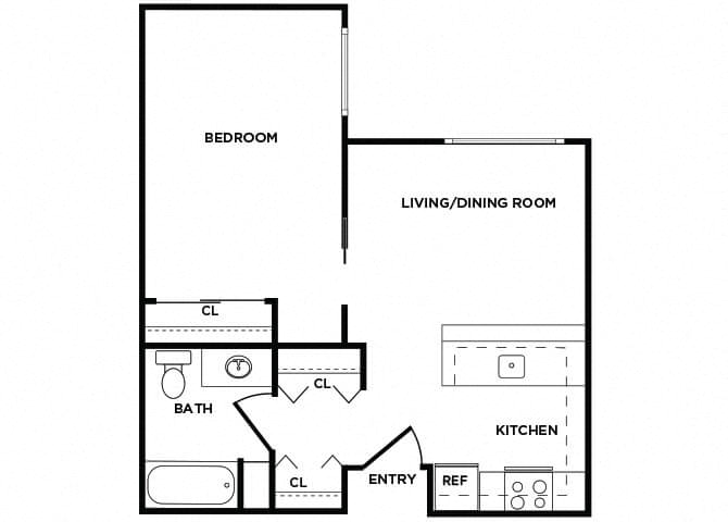 Suite A Floorplan