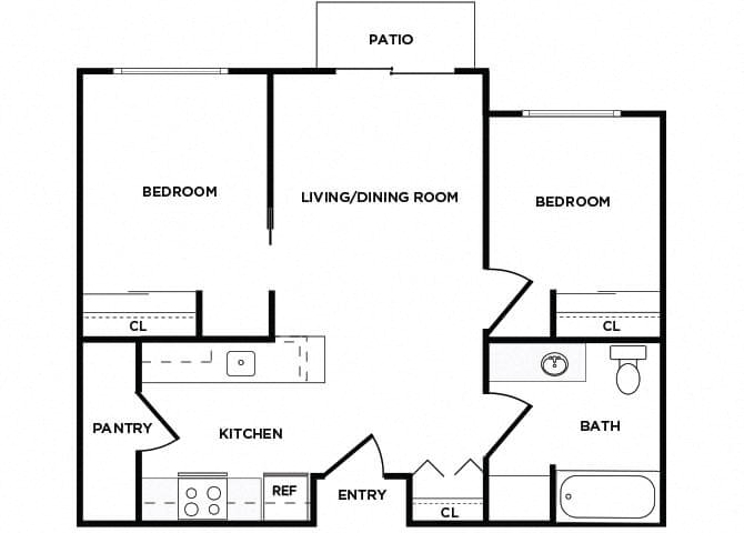 Suite A Floorplan