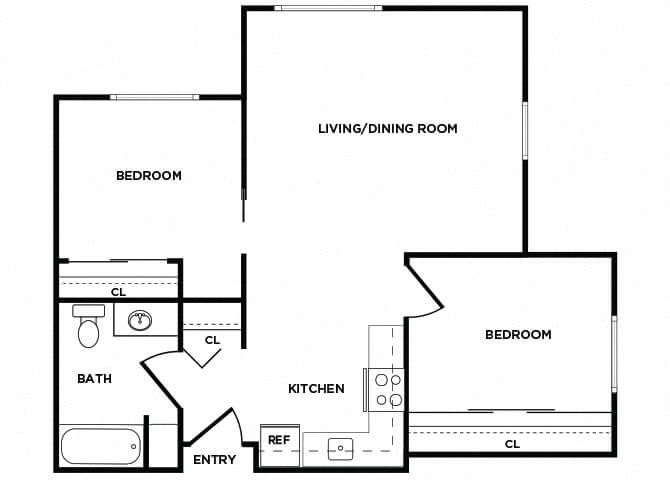 Suite A Floorplan